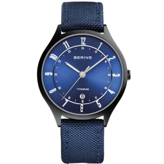 BERING Analog Blue Dial Women's Watch 11739-827 MSRP $169