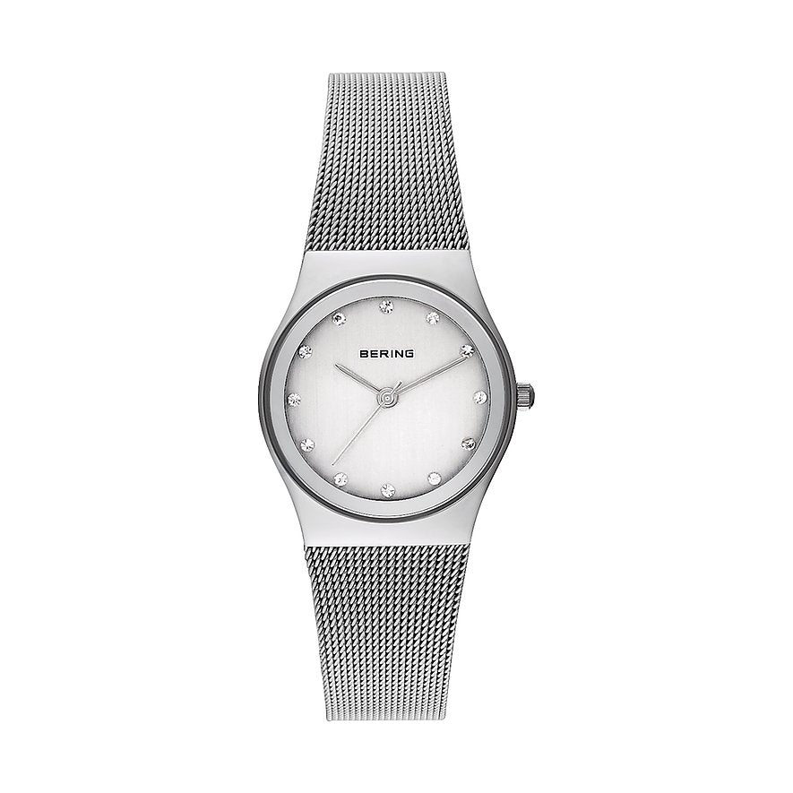 Bering Silver Analogue Watch For Women 12927-000 MSRP $129