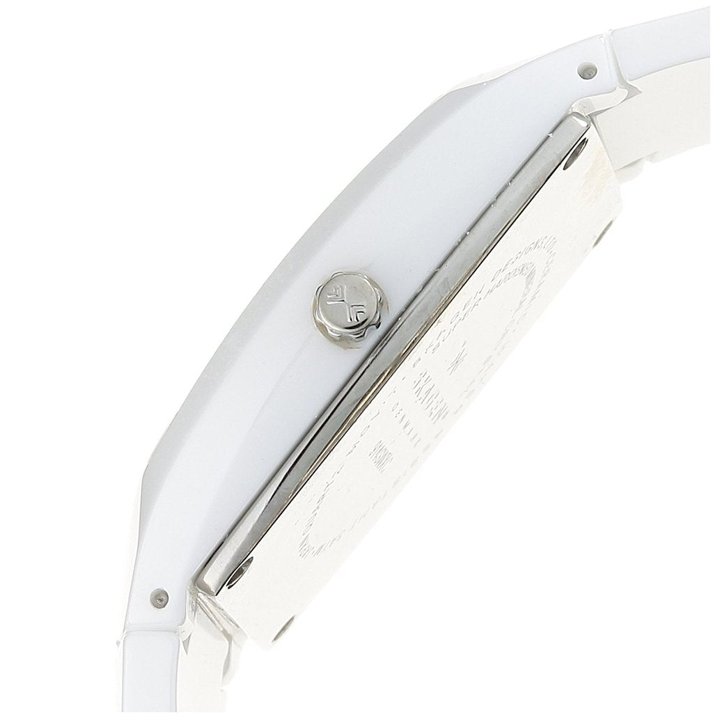 Skagen Men White Dial With Swarovski Crystal Accents Ceramic Watch 914SWXC