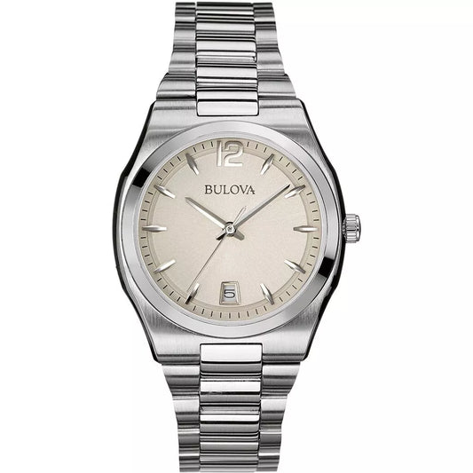 Bulova Women's 96M126 Classic Analog Display Quartz White Watch MSRP $299.95