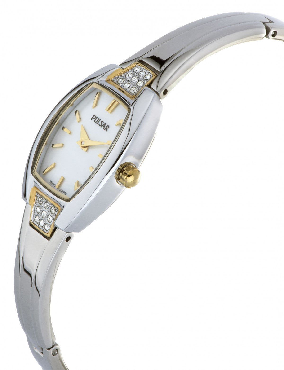 Pulsar Women's Mother of Pearl Two Tone Watch PTA504