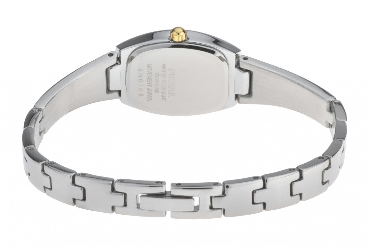 Pulsar Women's Mother of Pearl Two Tone Watch PTA504